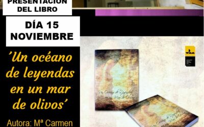 Presentación de «Un Océano de Leyendas en un Mar de Olivos, Jaén, historia y tradición oral» de Mª Carmen Díaz, editado por UPM